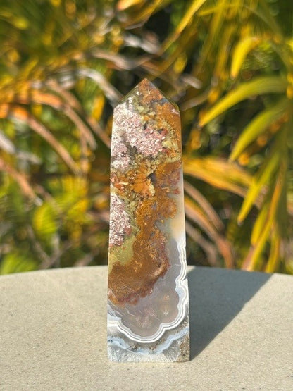 Dendritic Scenic Moss Agate - (97g) Indonesia