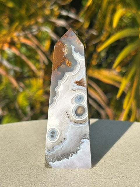 Dendritic Scenic Moss Agate - (97g) Indonesia