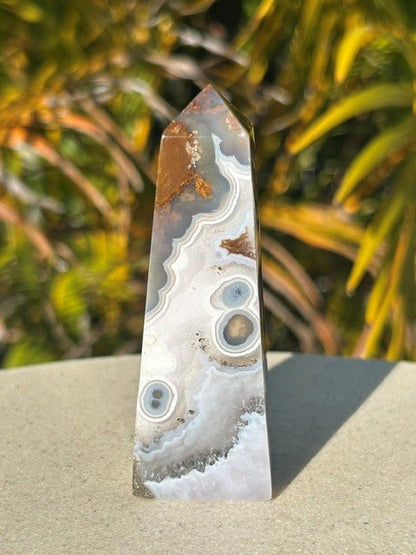 Dendritic Scenic Moss Agate - (97g) Indonesia