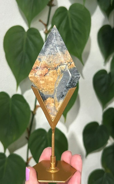 Maligano Jasper diamond - Indonesia (119g)