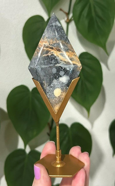 Maligano Jasper diamond - Indonesia (119g)