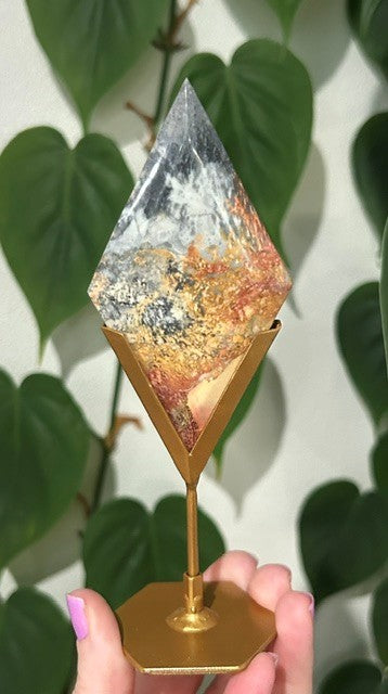 Maligano Jasper diamond - Indonesia (114g)