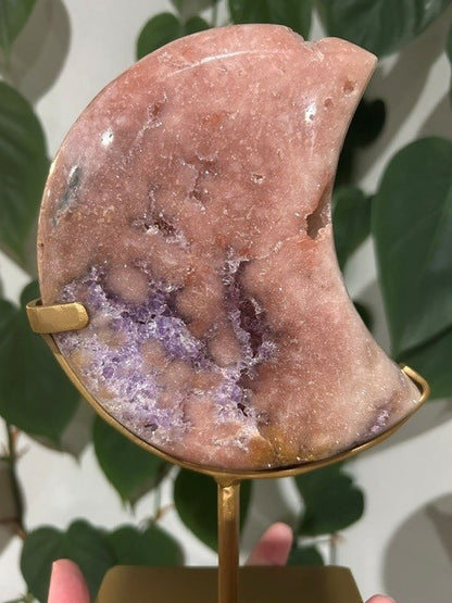 Pink Amethyst moon - Brazil