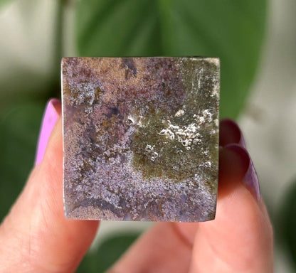 Orchid Moss with Amethyst - (135g) Ternate, Indonesia