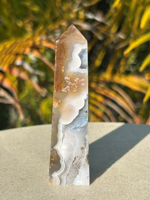 Dendritic Scenic Moss Agate - (82g) Indonesia