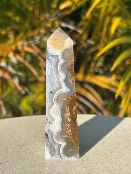 Dendritic Scenic Moss Agate - (82g) Indonesia