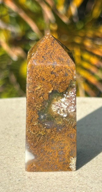 Lavender Scenic Moss Agate - (53g) Indonesia