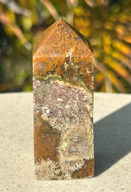 Lavender Scenic Moss Agate - (53g) Indonesia