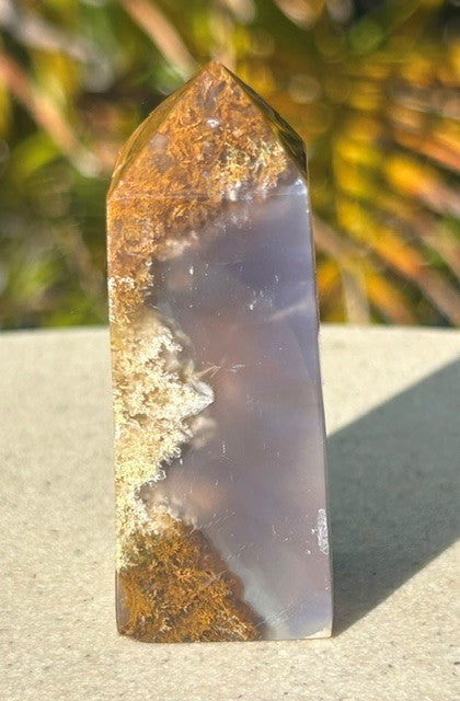 Lavender Scenic Moss Agate - (53g) Indonesia